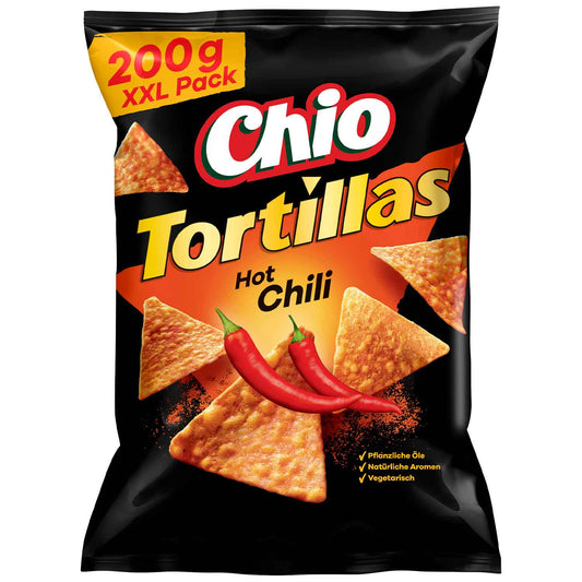 Chio Tortillas Hot Chili